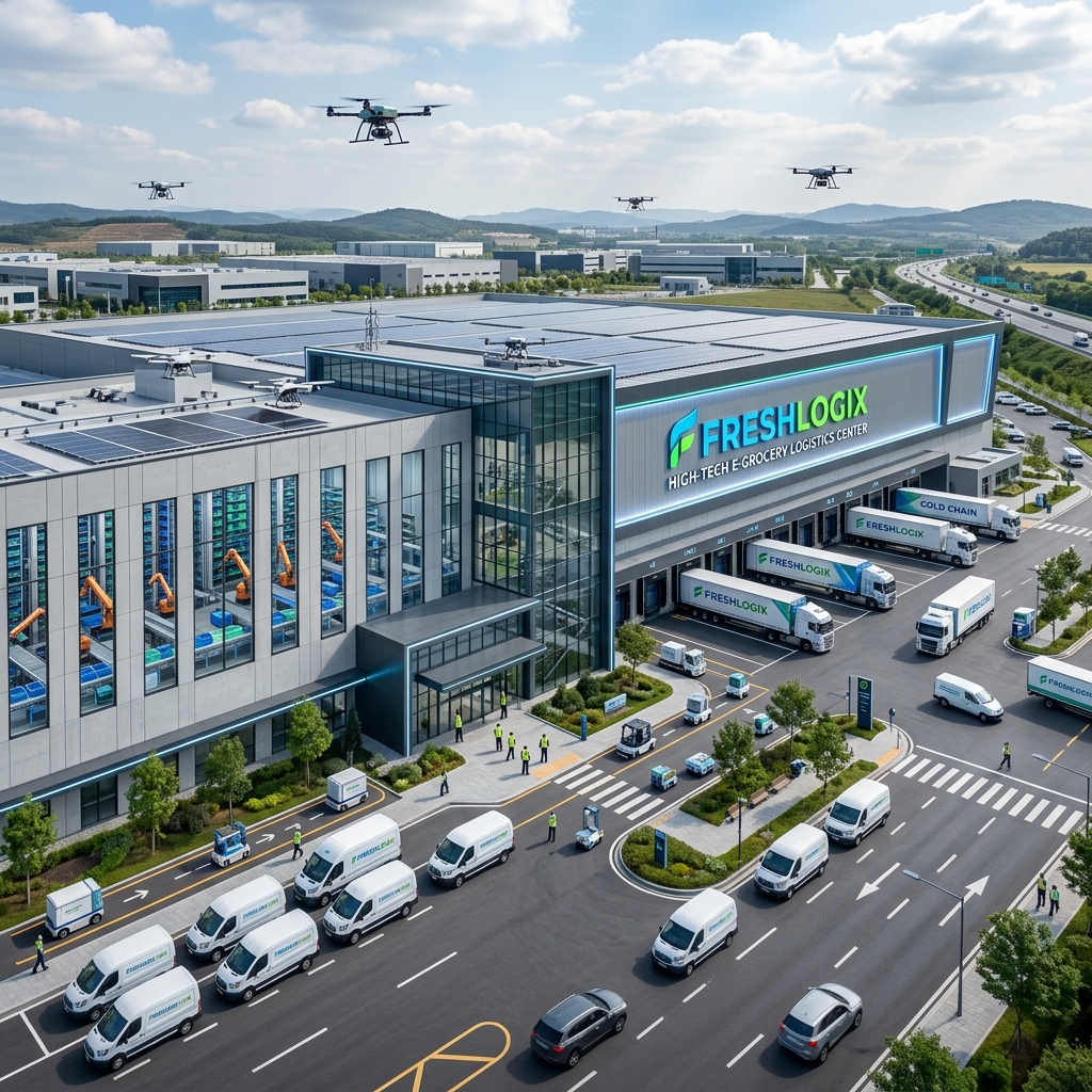 New eGrocery 물류센터